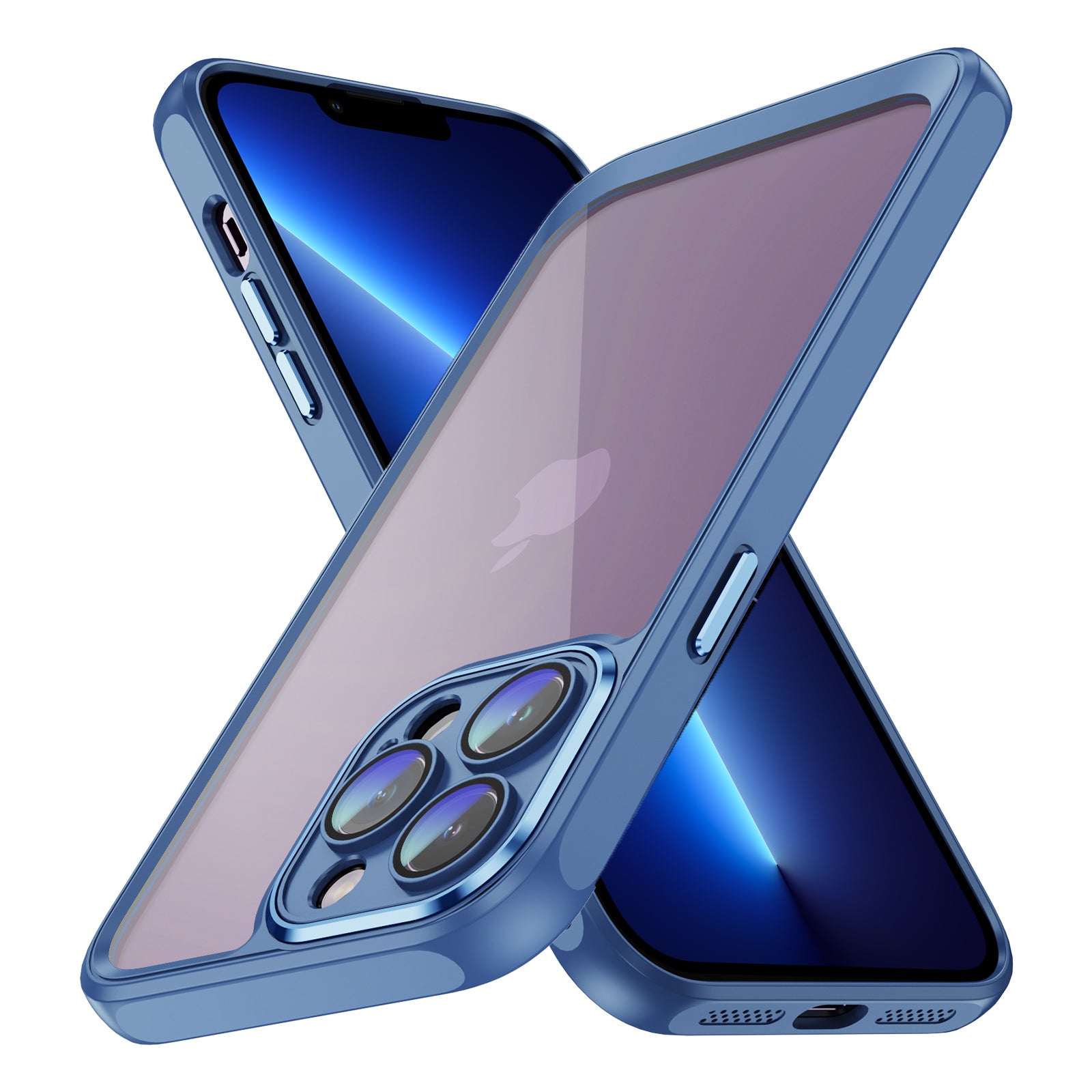 For iPhone 13 Pro Max Clear Back Phone Case Acrylic+TPU Hybrid Shockproof Cover with Camera Lens Protector For iPhone 13 Pro Max Clear Back Phone Case Acrylic+TPU Hybrid Shockproof Cover with Camera Lens Protector